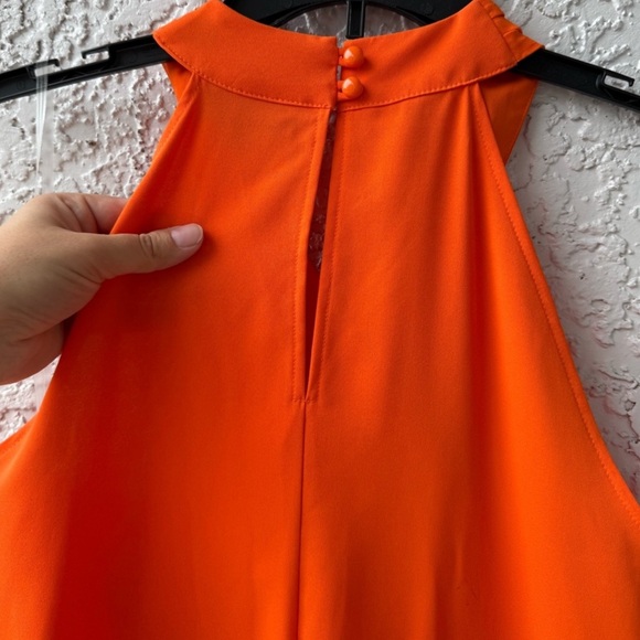 Bold Elements Women's Sleeveless Halter Cross Shift Dress Large - Picture 10 of 14